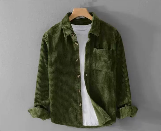 Max Stretch Corduroy Overshirt