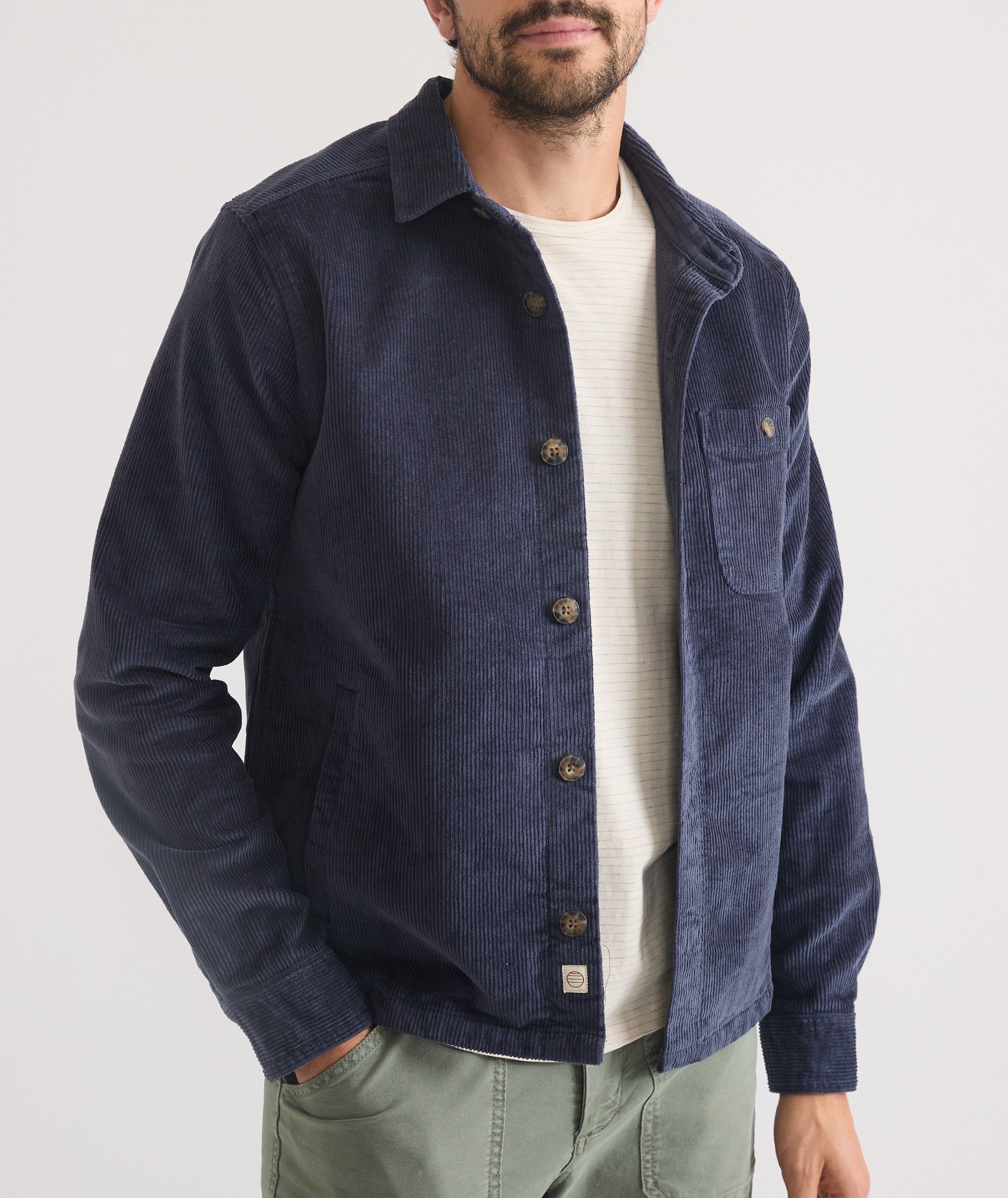 Max Stretch Corduroy Overshirt