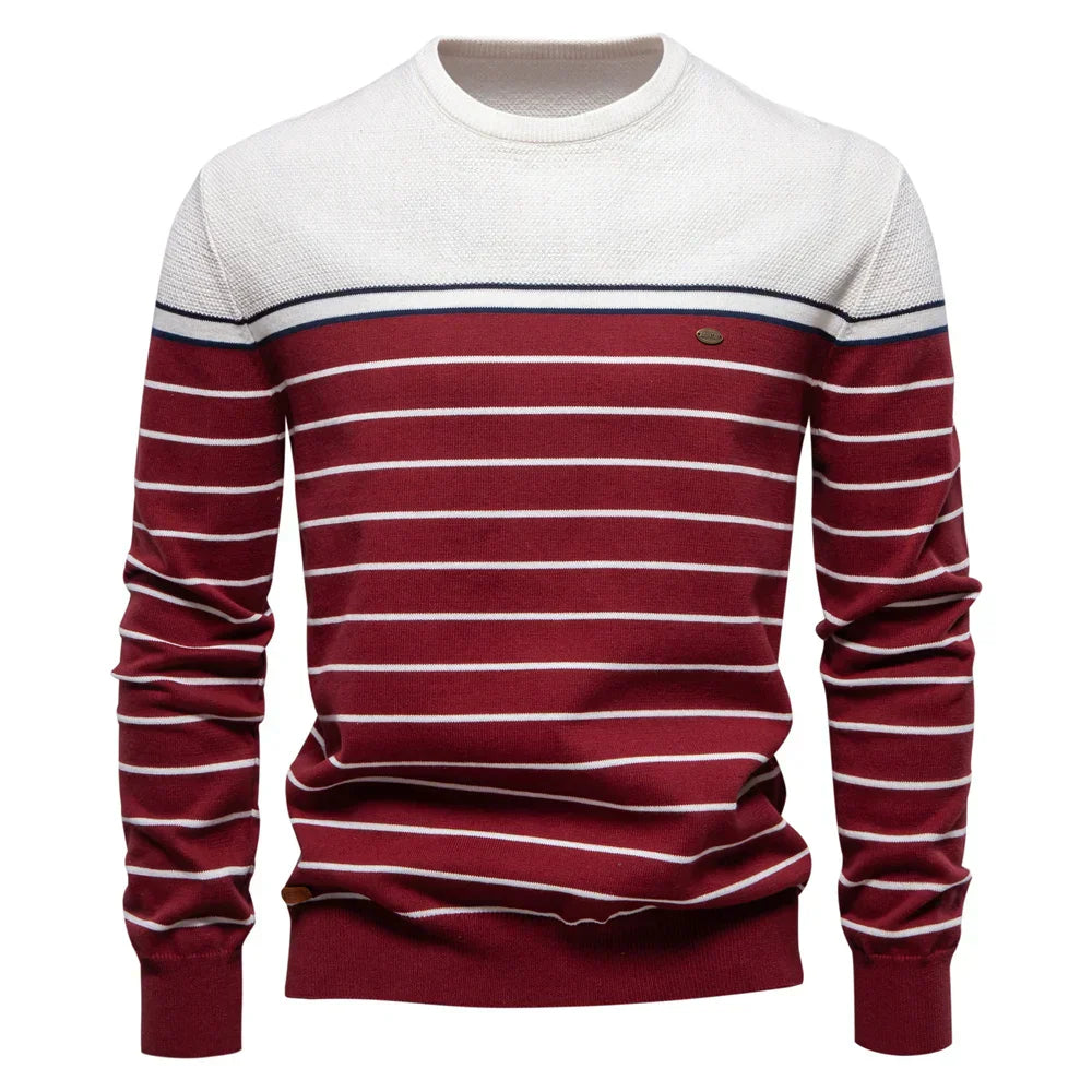 MIRAVO | Maglione da uomo con motivo a righe