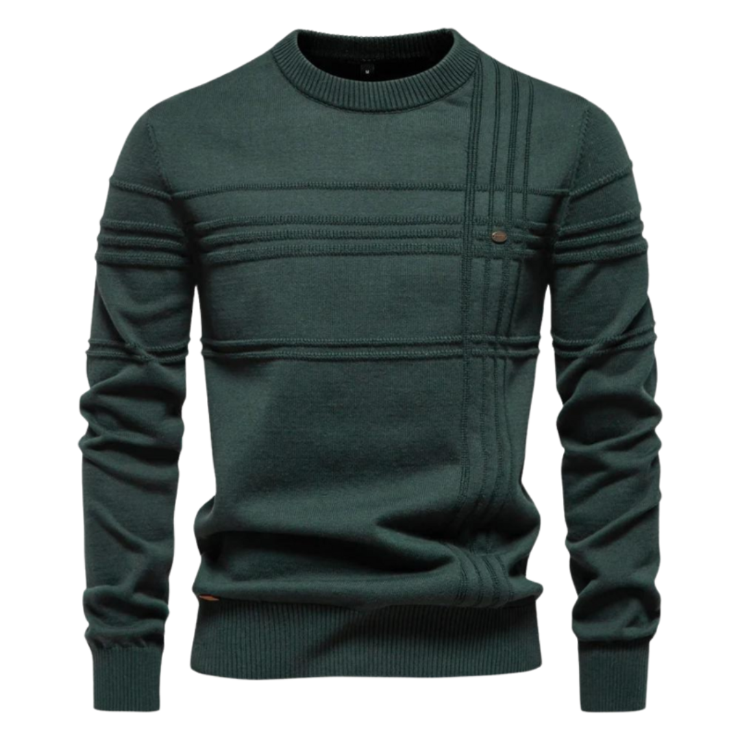 MIRAVO | Maglione elegante da uomo con design a quadri