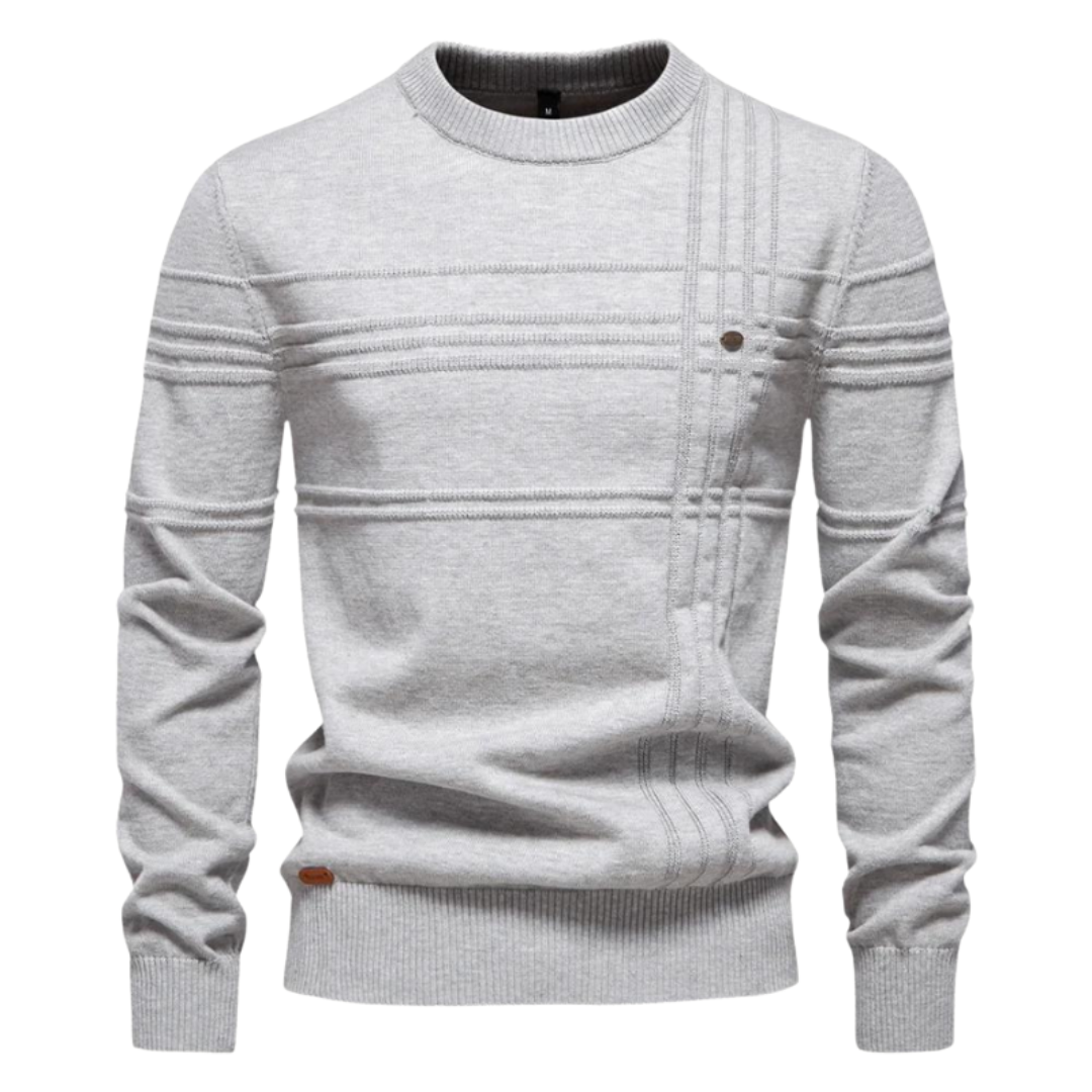 MIRAVO | Maglione elegante da uomo con design a quadri